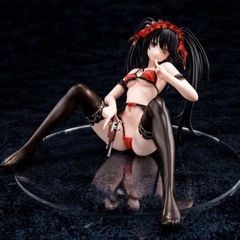 NOI 22cm Anime DATA UN LIVE Fete Sexy Tokisaki Kurumi Coșmar Stând Ver. PVC figurina de Colectie Model de Jucarii si Cadouri