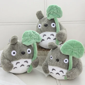 Totoro 22cm Japonez de Desene animate Stil Minunat jucărie de Pluș Totoro Umplute Jucării de Copil Film Drăguț Papusa de Ziua de nastere Copii Kawaii Cadou