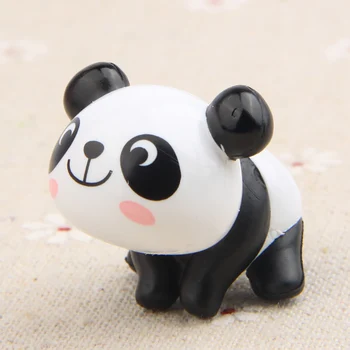 8Pcs/Set Drăguț Multifunctional Practice Elegant, Atractiv Desene animate Panda Figurine de Jucărie Peisaj de Basm Gradina in Miniatura Decor