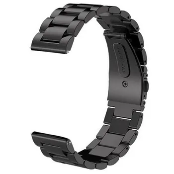 Din Otel inoxidabil Curea de Ceas Pentru Samsung Gear S3 Trupa de Înlocuire Mansete Pentru Viteze S3 negru Clasic ceas de aur trupa