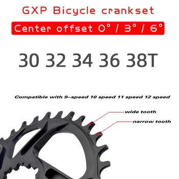 MTB GXP Biciclete Foaia Strans Lățime de Biciclete de Munte Chainwheel30T32T 34T 36T 38T Pentru SRAM GXP XX1 X9 XO X01 gx Adler NX Angrenajul