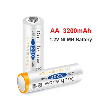 De mare capacitate AA reîncărcabile NI-MH baterie 3200mah 1.2 V AA baterie pentru Jucarie termometru mouse de calculator baterii
