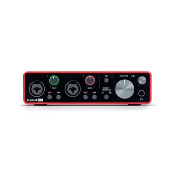 Behringer UMC202HD Interfata Audio placa de Sunet de Chitara Electrica Înregistrare Live Extern Profesional Focusrite Scarlett 2i2