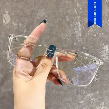 Ahora Moda Anti Blue Light Pătrat Ochelari De Calculator Femei Și Bărbați Spectacol Optic Googles Ochelari Ochelari De Vedere 2020