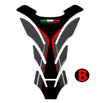 Italia Flag Ediție Limitată Motocicleta Rezervor Tampon Protector Decal Autocolante Caz pentru Honda, Suzuki, Kawasaki, Ducati, Aprilia RV4 Rezervor
