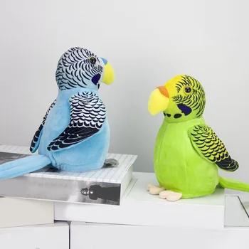 Copii Animale de companie Electronice Papagal vorbitor Jucarii Amuzante de Sunet de Înregistrare de Pluș Papagal Cadou de Crăciun pentru Copii, jucarii Educative