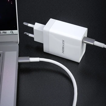 KEYSION 30W USB C PD Încărcător Rapid pentru iPhone 12 Pro Max XR XS MacBook Air USB de Perete Adaptor de Încărcare pentru Samsung S20 S9 Xiaomi Mi10