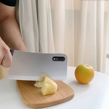 Amuzant 3D cuțit de Bucătărie Telefon Caz Pentru iphone 12 mini 11 Pro XR X XS Max 7 8 6S Plus SE 2020 Creativitatea Silicon Moale Capacul Coque