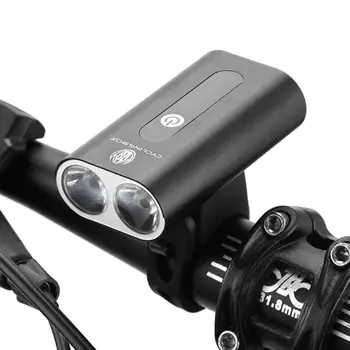 Biciclete Lumina Biek 360 ° Rotit cu două capete Faruri USB Reîncărcabilă cu LED-uri Impermeabil Far Bicicleta MTB Lampă Față