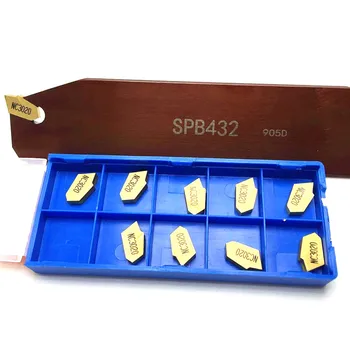 SPB226 SPB326 SPB323 SPB432 +10BUC SP200 SP300 SP400 cioplire insertii carbură inserturi de cotitură instrument