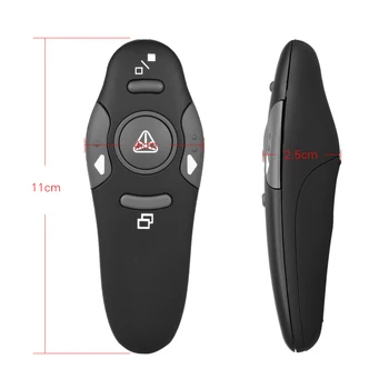 2.4 GHz Wireless Mouse USB Prezentare Powerpoint PPT Flip Pen Indicatorul Clicker Prezentator de Control de la Distanță pentru Profesor Lector