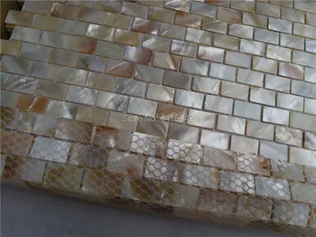Naturale mama de perla mozaic pentru decoratiuni backsplash faianta coajă mozaic de culori naturale 1 metru pătrat/lot