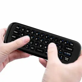 Original W1 PRO Fly Air Mouse Tastatura Wireless 2.4 G Mouse-ul Reîncărcabil Mini Control de la Distanță pentru Laptop Inteligent Android TV Box PC-ul