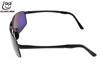 Aliaj Al-Mg Interior Strat Polarizat ochelari de Soare Barbati Negru UV Polaroid Sport de Conducere în aer liber, Designer de Ochelari de Soare