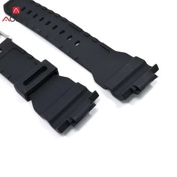 AOOW Cauciuc curea de Ceas Curea Pentru Casio G Shock G-7900SL GW-7900B GR-7900NV Înlocuire Impermeabil Negru Sport Watchband