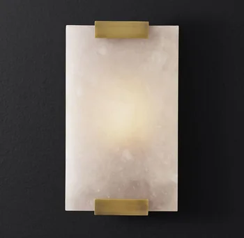 Nordic Decor de Perete Tranșee Marmură Dormitor Noptieră lampa de Perete Culoar de lumină Concis Perete corp de iluminat Restaurant lumină Loft Deco