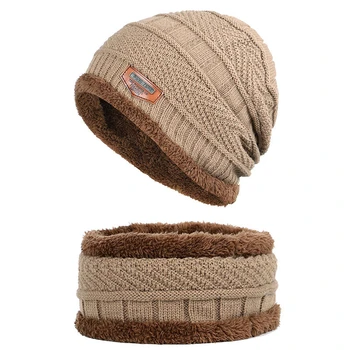 [NORTHWOOD] Pălărie de Iarnă Eșarfă Capace Plus Catifea de Iarnă Pălării Beanie Balaclava Masca Gorras Tricotate Capac Bonnet Chelioși Căciuli