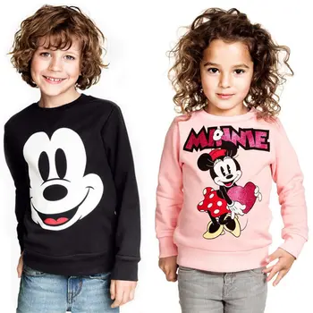 Hot Fete Baieti T shirt 2020 New Mickey Rotund Guler Tricouri Pentru Copii din Bumbac Imprimare Topuri Casual Imbracaminte Copii 3-7Yrs