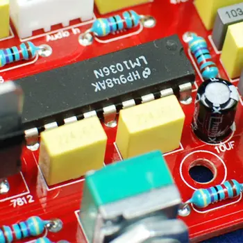 LM1036 OP-AMP Amplificator HIFI Preamplificator Volum Ton EQ Control Board DIY KIT si produs finit