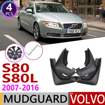 Masina Mudflap pentru Volvo S80 Volvo S80L 2007~2016 Fender Garda Mud Flaps Noroi Accesorii 2008 2009 2010 2011 2012 2013