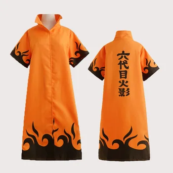 Namikaze Minato Cosplay din Naruto Costume 4-lea Hokage Mantie Uzumaki Naruto 7-lea Hokage Cape Cosplay Costum Costum