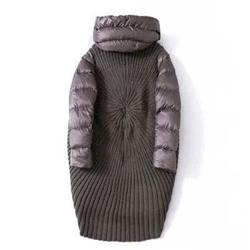 Europa 2020 noi produse de moda cu gluga de Iarna de sex Feminin în jos jacheta femei gros Hanorac 90% în jos de alb rață jos Haina M39