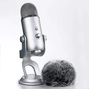Microfon Cu Blană Windsn - Mic Vânt Blană Capac Filtru Ca Spuma De Acoperire Pentru Blue Yeti, Blue Yeti Pro Usb Microfon Condensator
