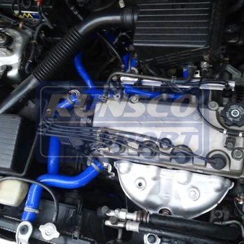 13pcs/set Silicon turbo intercooler furtun Radiator kit Pentru Honda civic type R EP3 K20A2