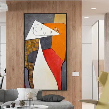 Picasso Picturi in Ulei pe Panza Celebru Abstract Reproduceri de Arta de Perete Postere si Printuri pentru Casa Living Decorul Camerei, Fara Rama