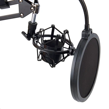 NB-35 Microfon Foarfeca Braț Suport și Clemă de Montare Tabelul&NV Filtru de Parbriz Scut & Metal Kit de Montare
