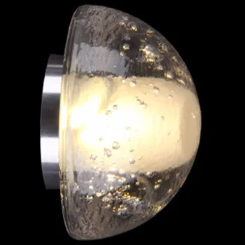 Modern Clar K9 Cristal Glob De Lumina De Perete Sconces Picătură De Apă Mingea Lampă De Perete Oglindă Față Dormitor Noptieră Culoar Scara De Lumină