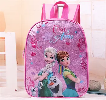Desene animate Disney printesa rucsac copii gradinita geanta Frozen Elsa fată băiat masina cadou geanta pentru elev de stocare carte