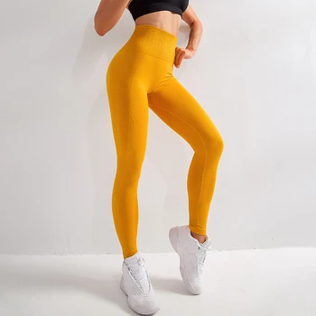 Kaminsky Femei Fără Sudură De Fitness Jambiere Talie Mare Întindere Uscare Rapidă Pantaloni Fete Slim Gym Sport Leggins Antrenament Jeggings