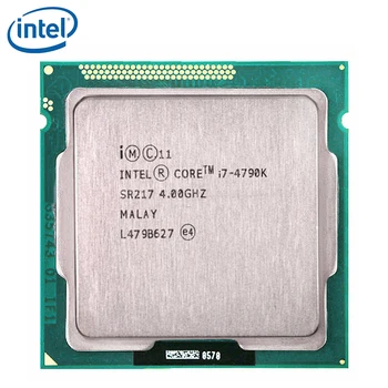 Intel Core i7-4790K i7 4790K 4GHz Quad-Core de Opt Thread CPU Procesor 88W 8M LGA 1150 testat de lucru
