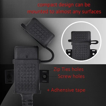 12-24V Universal Impermeabil SAE Cablu USB Conector 2.1 O Port Cu Siguranțe pentru Telefon Tableta GPS Motociclete Modificate Accesorii
