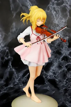 23cm în aprilie kaori miyazono Vioara figurina Papusa Anime Anime Noua Colectie de figurine jucarii brinquedos de Colectare