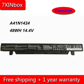 7XINbox 48Wh 14.4 V Autentic A41N1424 Baterie Laptop Pentru ASUS ROG GL552 GL552V GL552J GL552JX ZX50 ZX50J ZX50JX ZX50VW FX-PLUS