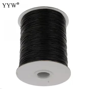 0,5 mm/0,8 mm/1 mm/1,5 mm/2mm 100yards/Mosor Nylon Negru String Kumihimo Chineză Nod Cablu Diy Face Constatările de Bijuterii Frânghie