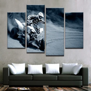 Cadru de Arta HD Imprimare Poster Pentru Perete Camera de zi Modular Enduro Racing Pictura Modernă Imagine Decor Acasă Pe Panza