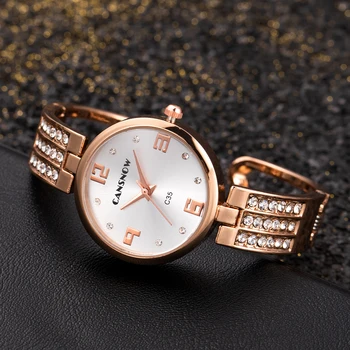 Femei Ceasuri de Top de Brand de Lux Cuarț Ceas de mână Stras Mic Ceasuri din Oțel Inoxidabil Curea Rochie Ceas reloj mujer