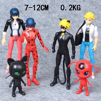 6 Buc de Acțiune Jucărie Cifrele de model de animație de acțiune figura figura anime decor papusa pentru copii jucarii pentru copii