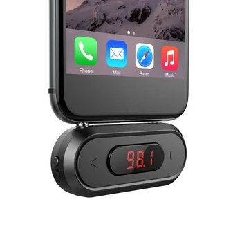Universal FM Transmițător Wireless Adaptor cu Jack de 3,5 mm pentru Xiaomi pentru iPhone IOS, Android Boxe Auto