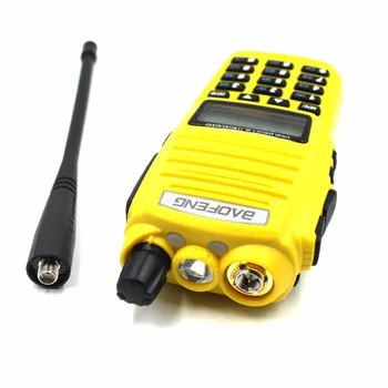 2 BUC/lot BaoFeng UV-82 5W Dual Band 136-174&400-520MHz Ham Radio 2800mAh Baterie Walkie Talkie Cinci Culori Opțional