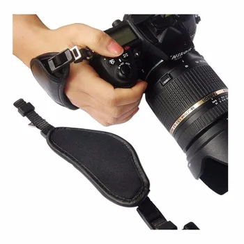 Autentice din Piele de Prindere de Curea pentru Canon Nikon Sony Pentax Olympus Panasonic aparat Foto DSLR