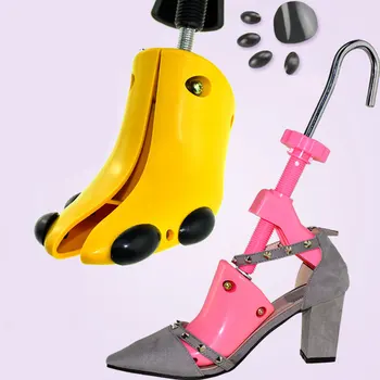 1buc Copac de Pantofi Pentru Femei Pantofi cu Toc Reglabil Pantof Suport Lungime Lățime Pantof de Calitate Targă Expander Portarul Galben Roz