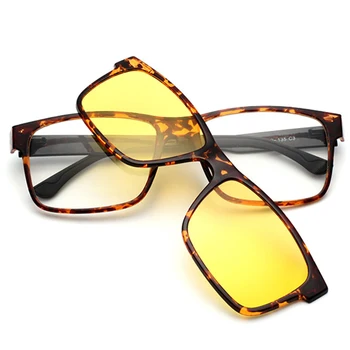 TR90 Optice Ochelari Cadru Bărbați Femei Clip Pe Magneți Polarizat ochelari de Soare Ochelari Miopie rame de Ochelari Pentru bărbați YQ189