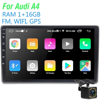 2din Android Navigatie GPS Radio player Multimedia Pentru Ua di A4 B6 B7 S4 B6 B7 RS4 B7 2002-2008 GPS volan controlul WIFI