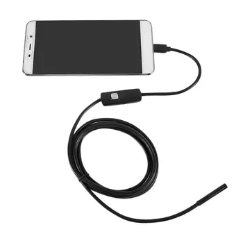720P Tubul Endoscopului 5.5 mm 2M USB Micro Camera HD Puncte de Control pentru PC, Android Telefon IP67 rezistent la apa domeniul de Aplicare 6 Led-uri Albe 66