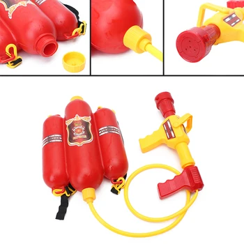 Copii Pompier Rucsac Duza Pistol Cu Apă Pe Plajă În Aer Liber Jucărie Stingător De Bețivan