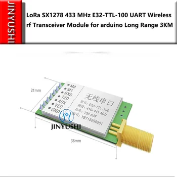 Rază lungă de 3 km 20dBm LoRa SX1278 Wireless 433MHz rf Module io de Emisie-recepție E32-TTL-100 UART Transmițător rf Receptor